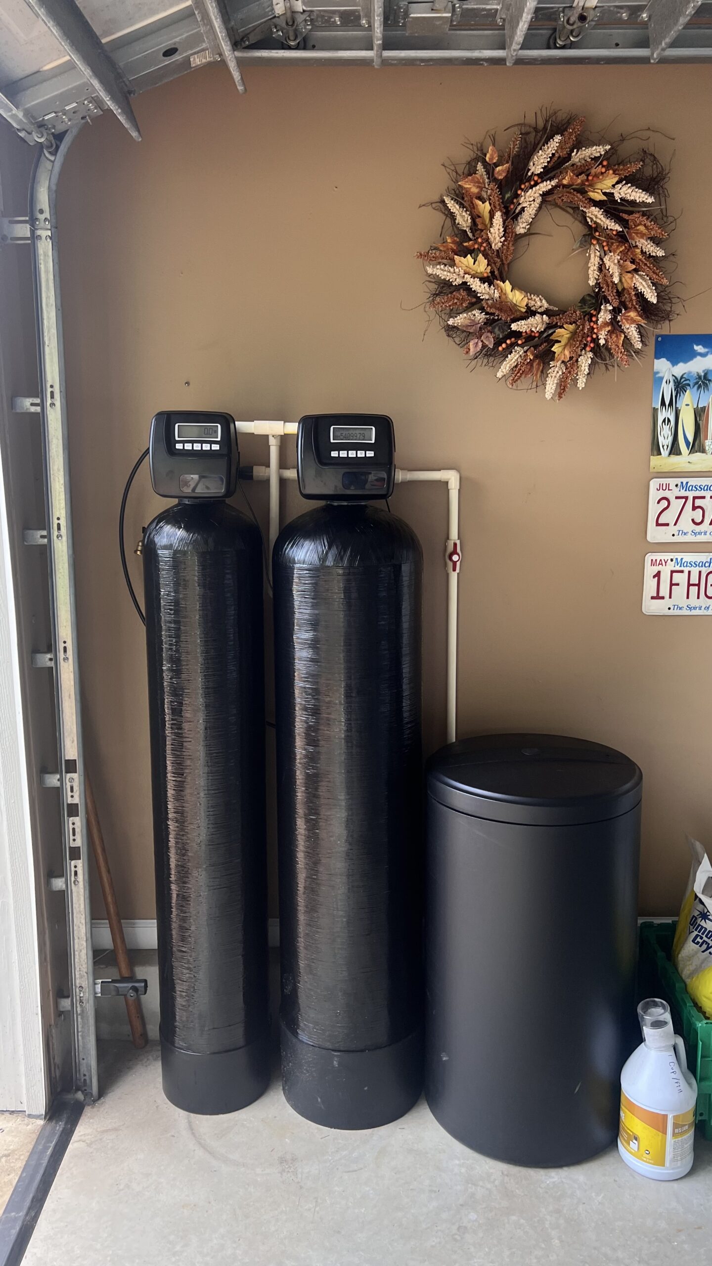 water filter and softner